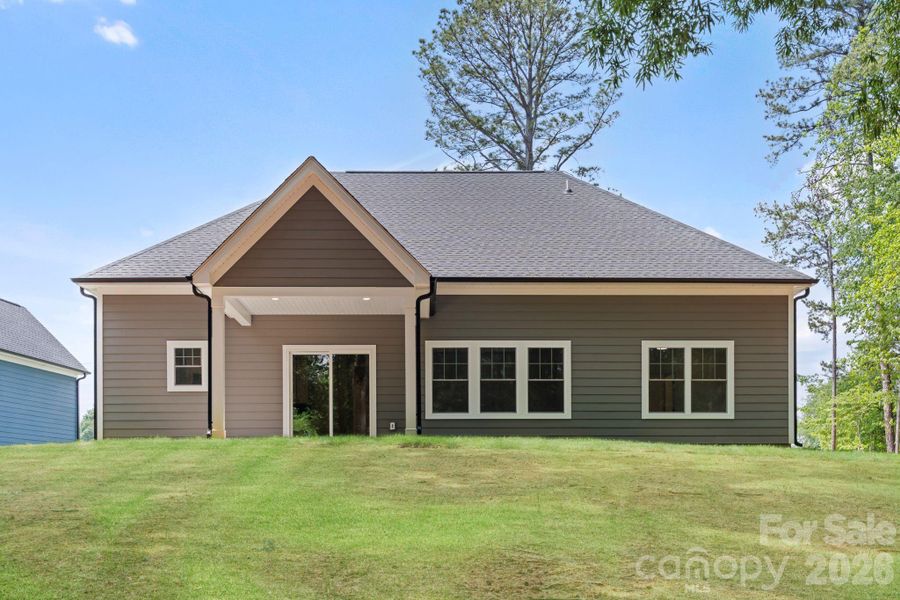 Exterior details and patio area of a home in , Huntersville (Image 27).