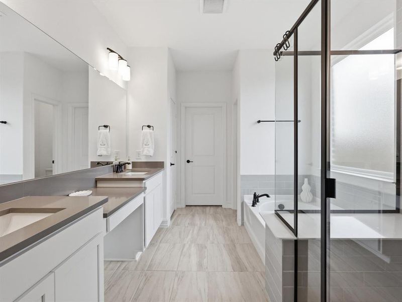 Furnished interior view inside a new home in , McKinney (Image 13).