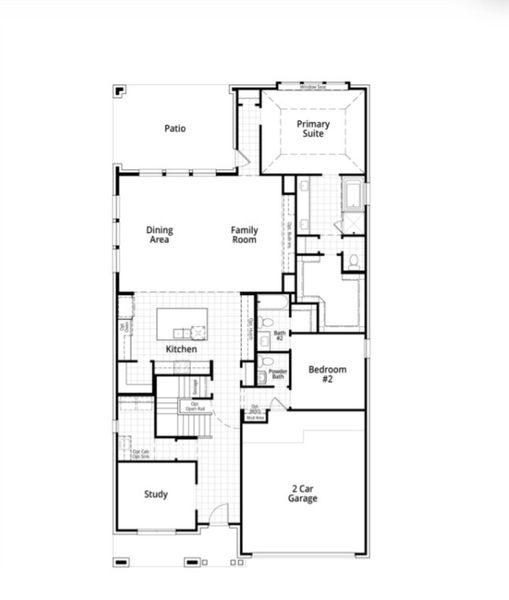 2D floor plan layout for the Layton by Highland Homes in Two Step Farm: 50ft. lots, Montgomery, TX (Image 10). 2D floor plan layout for the Layton by Highland Homes in Two Step Farm: 50ft. lots, Montgomery, TX (Image 10).