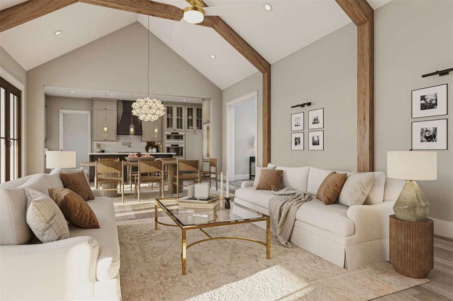 Furnished interior view inside a new home in , Paradise (Image 9). Furnished interior view inside a new home in , Paradise (Image 9).