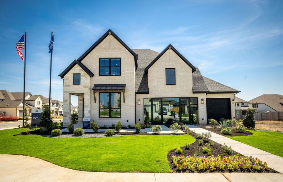 Representative exterior photo of a completed home built from the Garwood by Pulte Homes in Crescent Bluff, Georgetown, TX (Image 30). Representative exterior photo of a completed home built from the Garwood by Pulte Homes in Crescent Bluff, Georgetown, TX (Image 30).