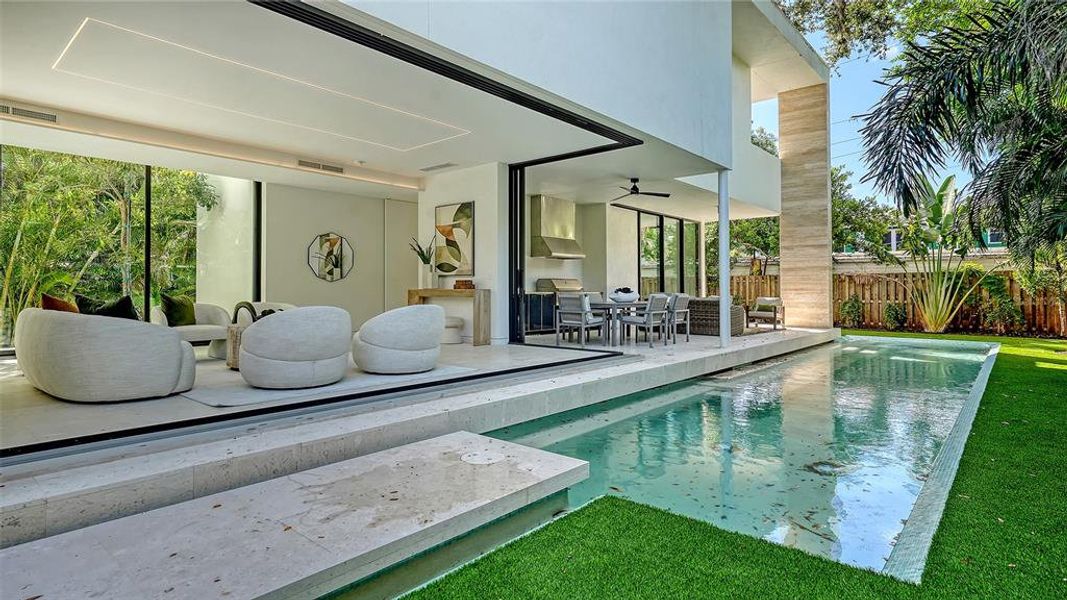 Exterior details and patio area of a home in , Sarasota (Image 31). Exterior details and patio area of a home in , Sarasota (Image 31).