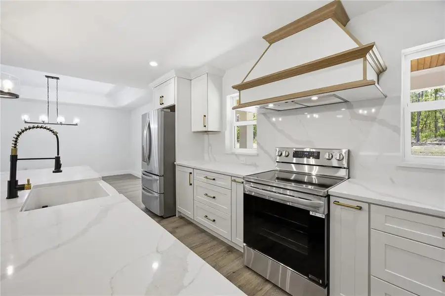 Furnished interior view inside a new home in , Ocala (Image 10).