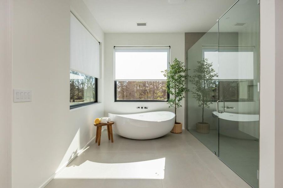 Furnished interior view inside a new home in , Atlanta (Image 7).