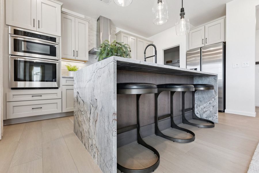 Representative furnished interior of a home built from the Jansen by Landsea Homes in Cherry Meadows, Brighton (Image 25).
