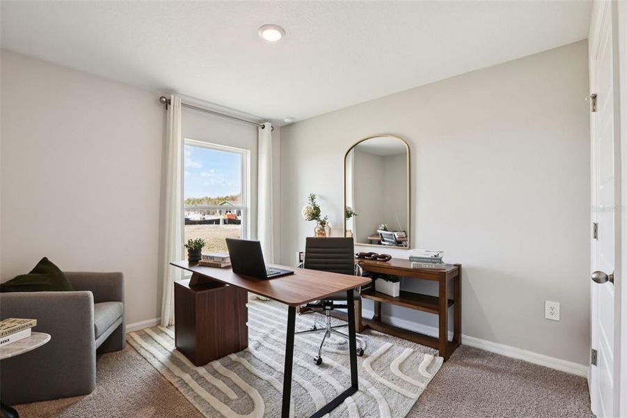 Furnished interior view inside a new home in Wynnstone, Davenport (Image 23).
