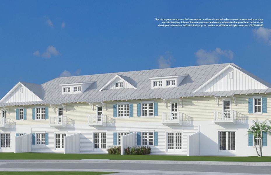 Image 17 representing the Greenville by DiVosta in The Reserve at Tequesta, Tequesta, FL.
