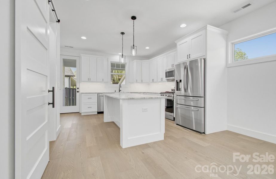 Furnished interior view inside a new home in , Hendersonville (Image 10).