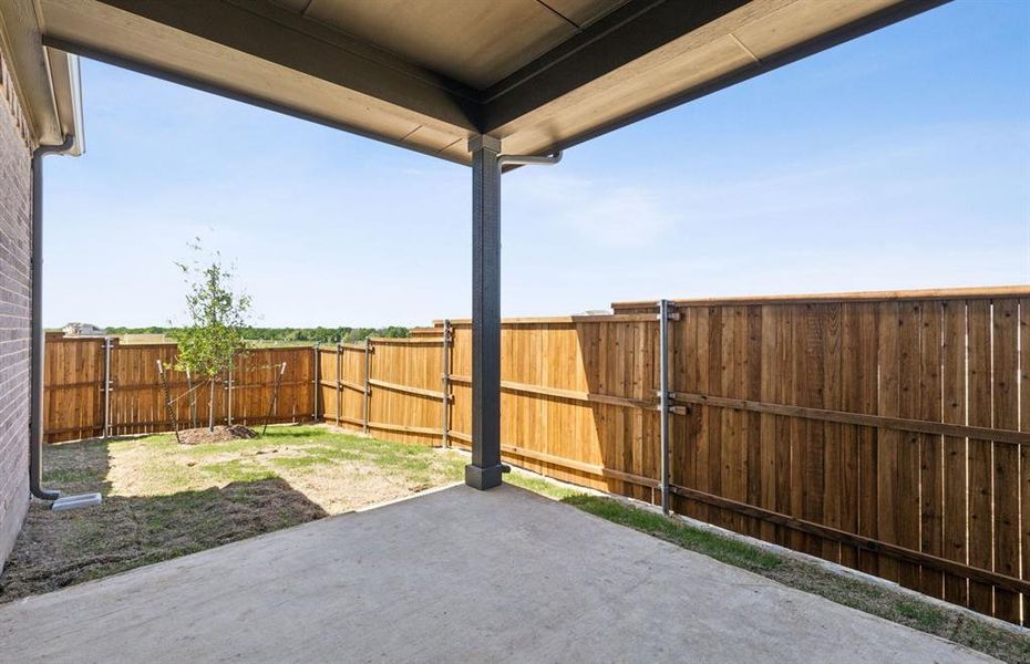 Oversized yard Oversized yard