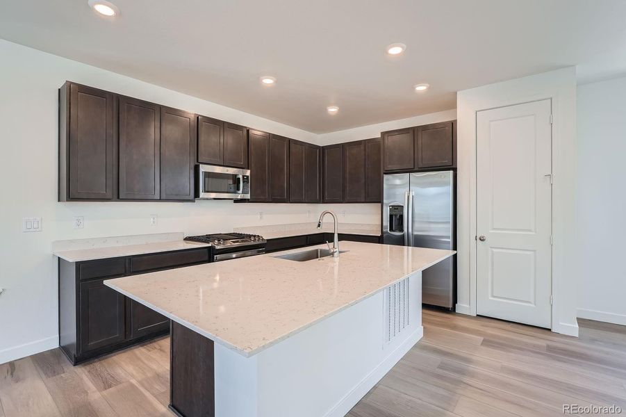 Furnished interior view inside a new home in Red Rocks Ranch: The Skyline Collection, Morrison (Image 4).