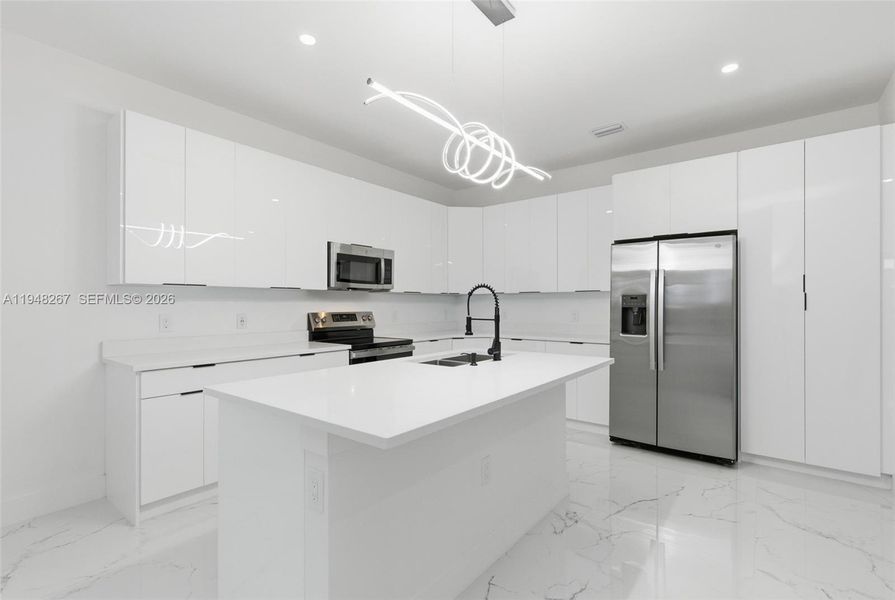 Furnished interior view inside a new home in , Fort Myers (Image 9). Furnished interior view inside a new home in , Fort Myers (Image 9).