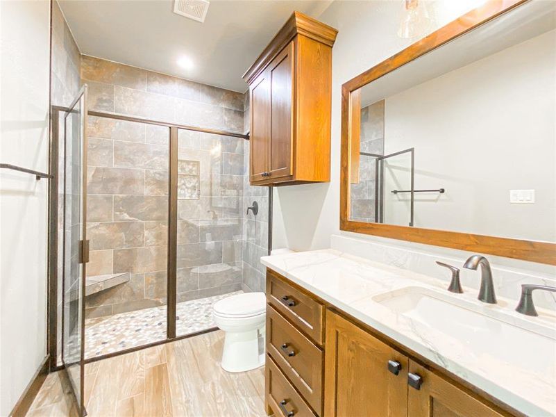 Furnished interior view inside a new home in , Tuscola (Image 10).