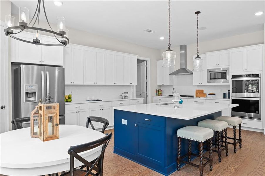 Furnished interior view inside a new home in , Cumming (Image 29).