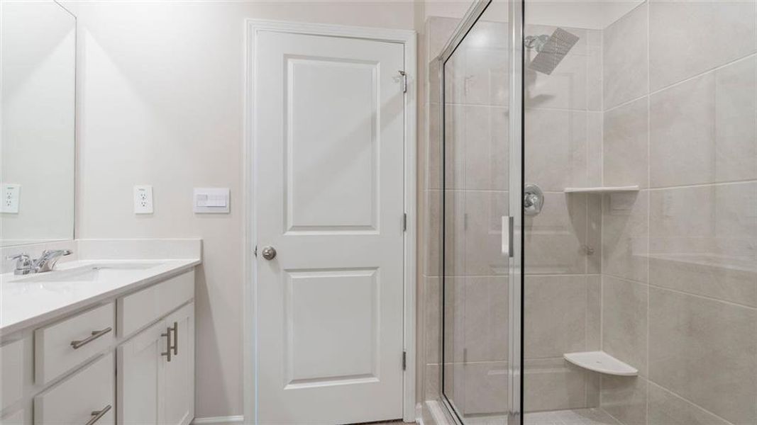 Furnished interior view inside a new home in Terrace at Riverview Landing, Smyrna (Image 6).