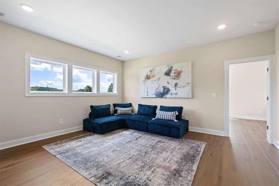 Furnished interior view inside a new home in , Roopville (Image 9).