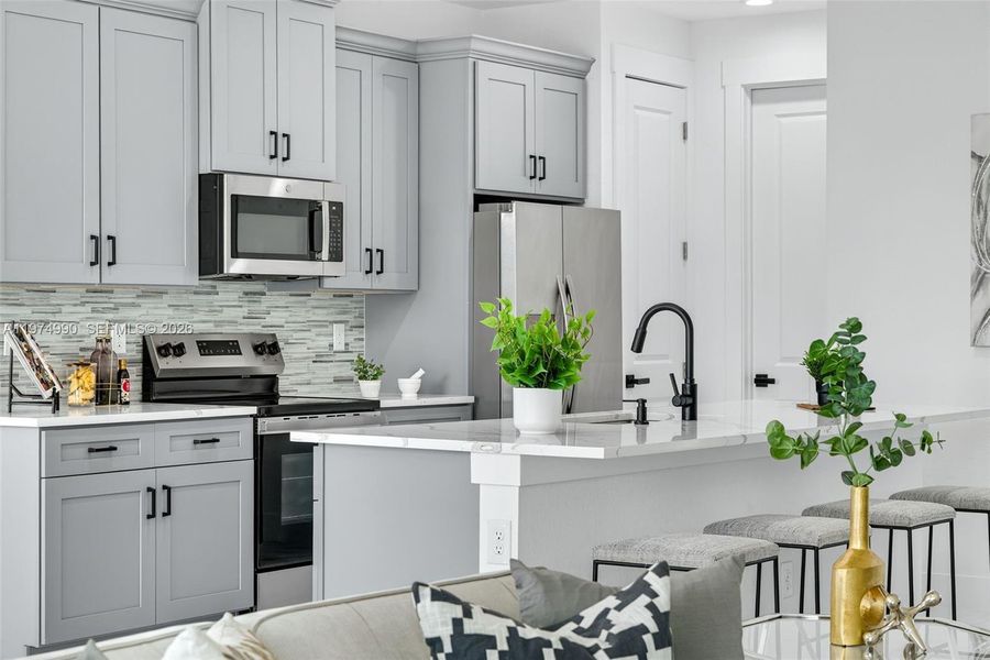 Furnished interior view inside a new home in , Lehigh Acres (Image 28).