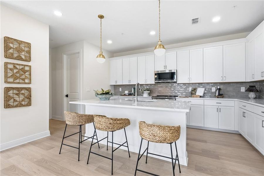 Furnished interior view inside a new home in Palmera at Wellen Park, North Port (Image 8).