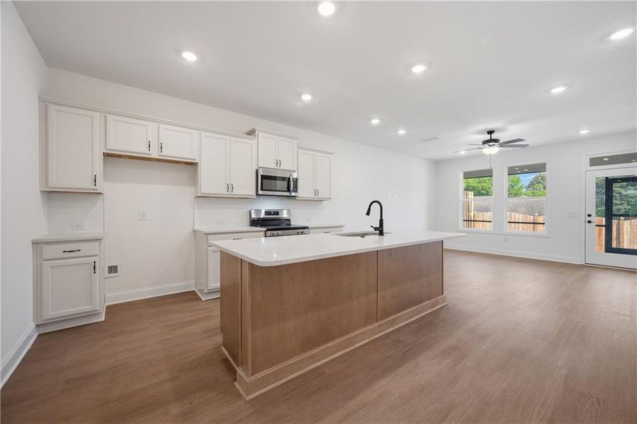 Furnished interior view inside a new home in Harmony Walk, Cartersville (Image 5).