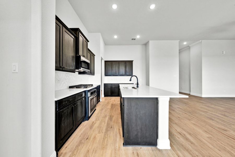 Furnished interior view inside a new home in Berkshire Estates, Mesquite (Image 9).