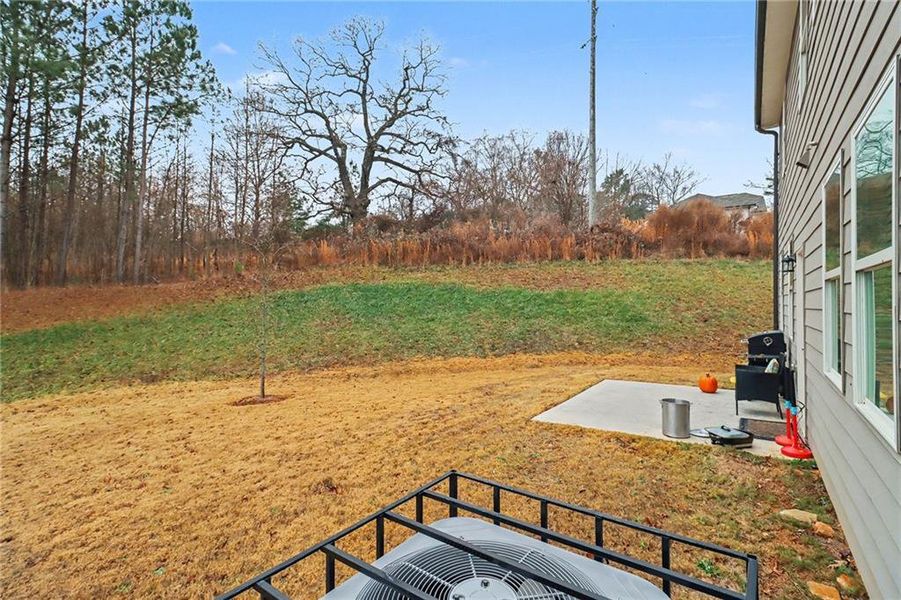 Exterior details and patio area of a home in , Atlanta (Image 10).