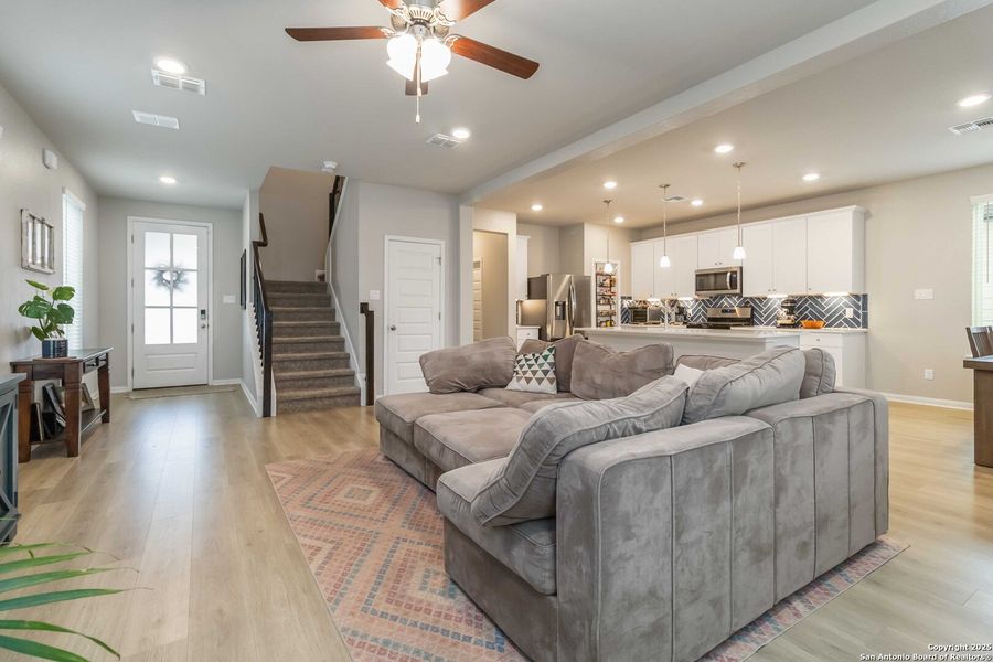 Furnished interior view inside a new home in Veranda: Classic, San Antonio (Image 24).