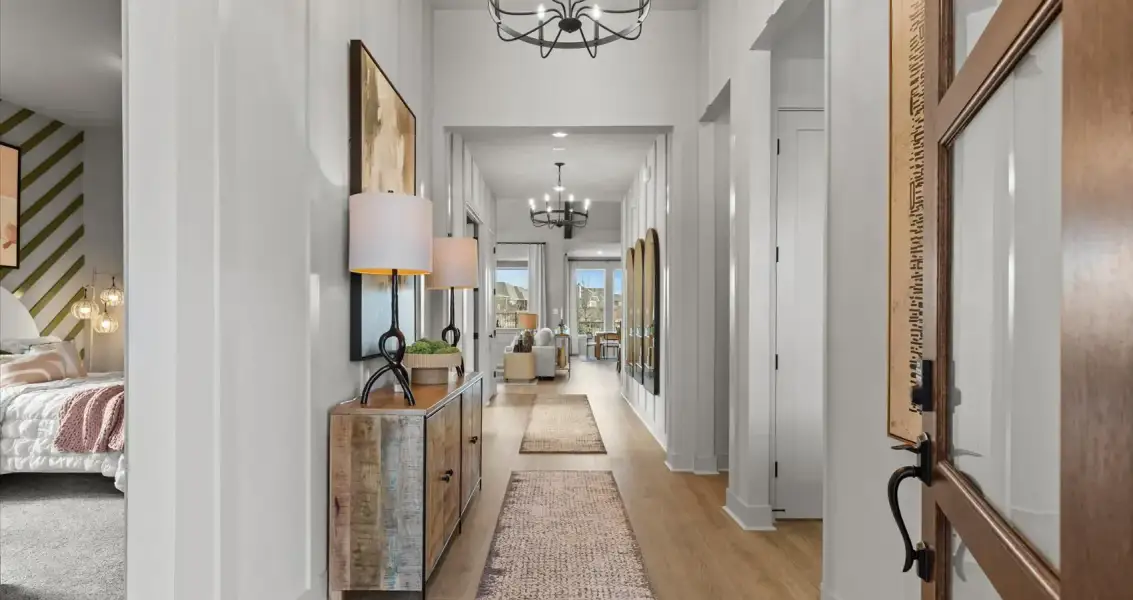 Representative furnished interior of a home built from the Malani by Chesmar Homes in Rio Vista at Kelly Ranch, Aledo (Image 4).