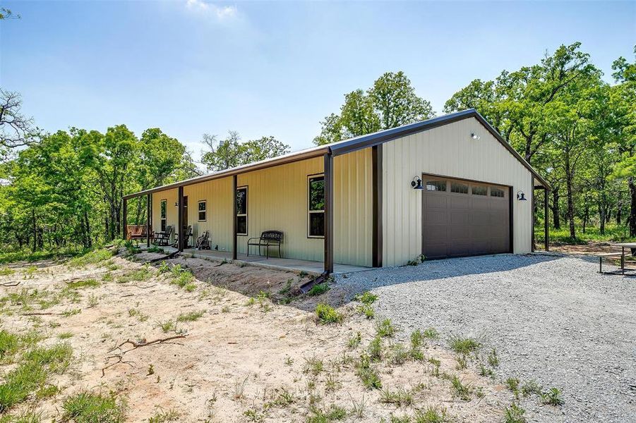 Exterior details and patio area of a home in , Perrin (Image 25).