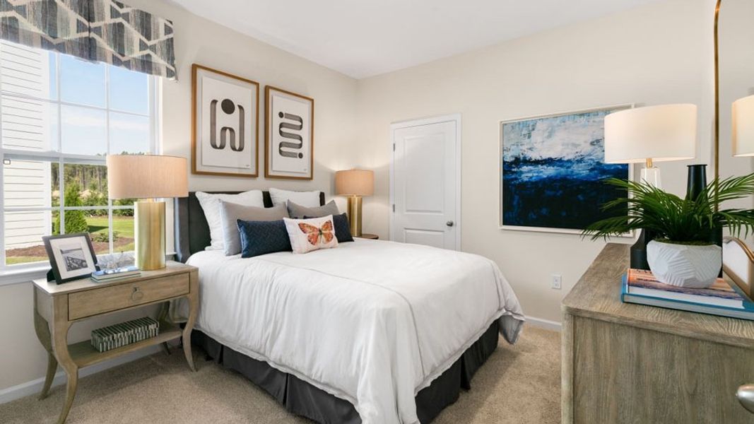 Representative furnished interior of a home built from the Booth by D.R. Horton in Anderson Farm, Wendell (Image 16).