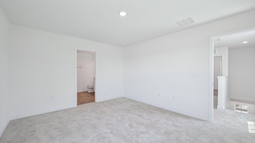 Representative furnished interior of a home built from the Bordeaux by DRB Homes in Sidney Creek Single Family, Zebulon (Image 11).