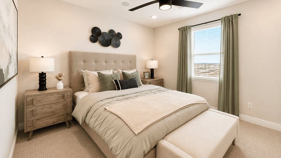 Representative furnished interior of a home built from the Willow by William Ryan Homes in Alta Vida at Westpark, Buckeye (Image 16). Representative furnished interior of a home built from the Willow by William Ryan Homes in Alta Vida at Westpark, Buckeye (Image 16).