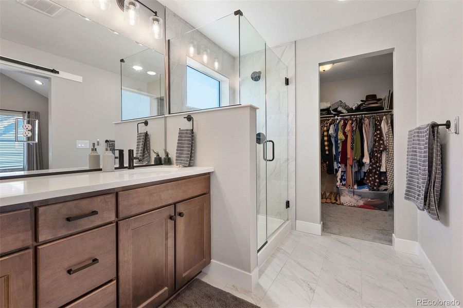 Furnished interior view inside a new home in , Denver (Image 15).