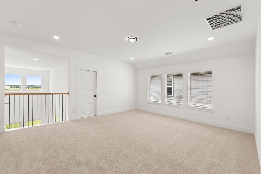 Representative unfurnished interior of a home built from the Courage by Rockwell Homes in Anna Ranch, Anna (Image 35). Representative unfurnished interior of a home built from the Courage by Rockwell Homes in Anna Ranch, Anna (Image 35).