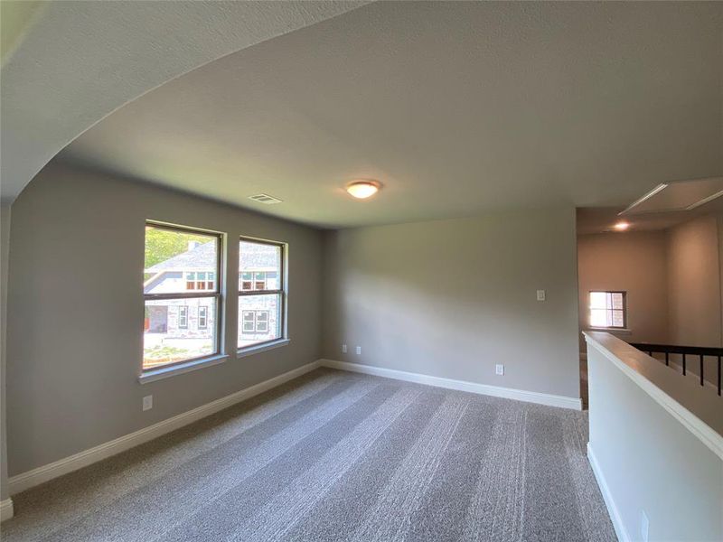 Loft area would be great for game table or homework area Loft area would be great for game table or homework area