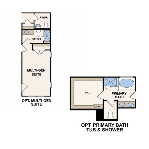 2D floor plan layout for the Peregrine by Century Communities in Kingfield, Smyrna, TN (Image 5). 2D floor plan layout for the Peregrine by Century Communities in Kingfield, Smyrna, TN (Image 5).