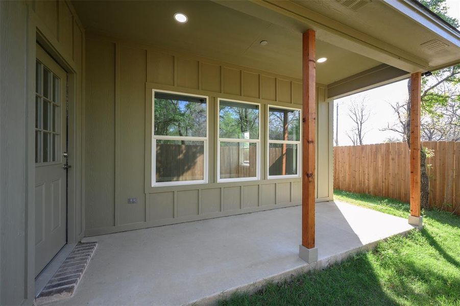 Exterior details and patio area of a home in , Mineral Wells (Image 19). Exterior details and patio area of a home in , Mineral Wells (Image 19).