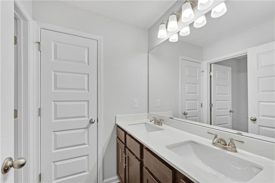 Furnished interior view inside a new home in Westgate Estates, Loganville (Image 11).