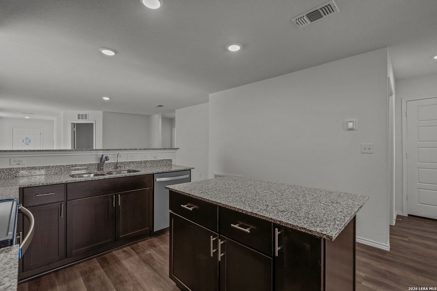Furnished interior view inside a new home in The Overlook at Creekside, New Braunfels (Image 4).