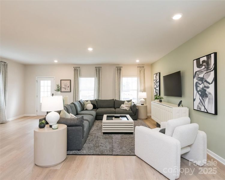 Photo is not of the actual home, but is an inspirational photo of builder’s model home and may depict options, furnishings, and/or decorator features that are not included