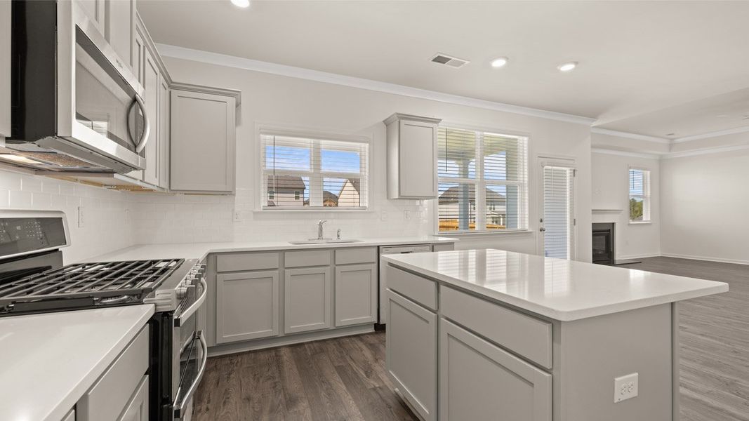 Furnished interior view inside a new home in Independence, Loganville (Image 5). Furnished interior view inside a new home in Independence, Loganville (Image 5).