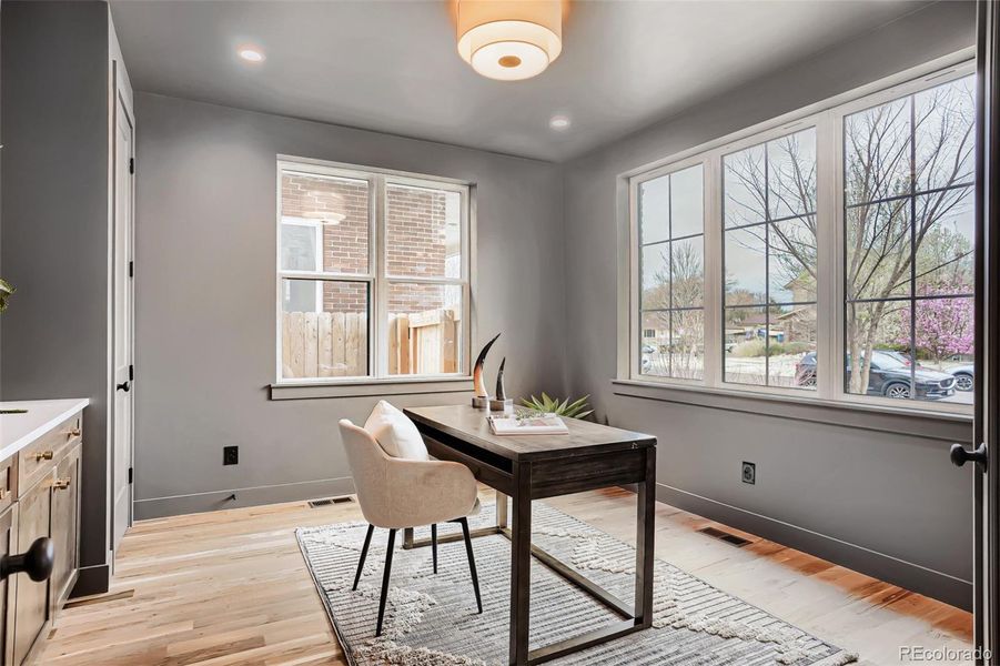 Furnished interior view inside a new home in , Denver (Image 16).