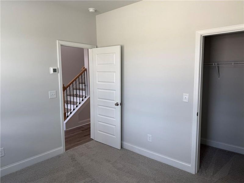 Spacious, unfurnished interior of a new home in Towns at Enclave, Lawrenceville (Image 17). Spacious, unfurnished interior of a new home in Towns at Enclave, Lawrenceville (Image 17).
