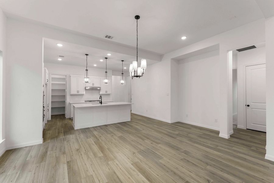 Open Kitchen-Dining Room Representative Photo