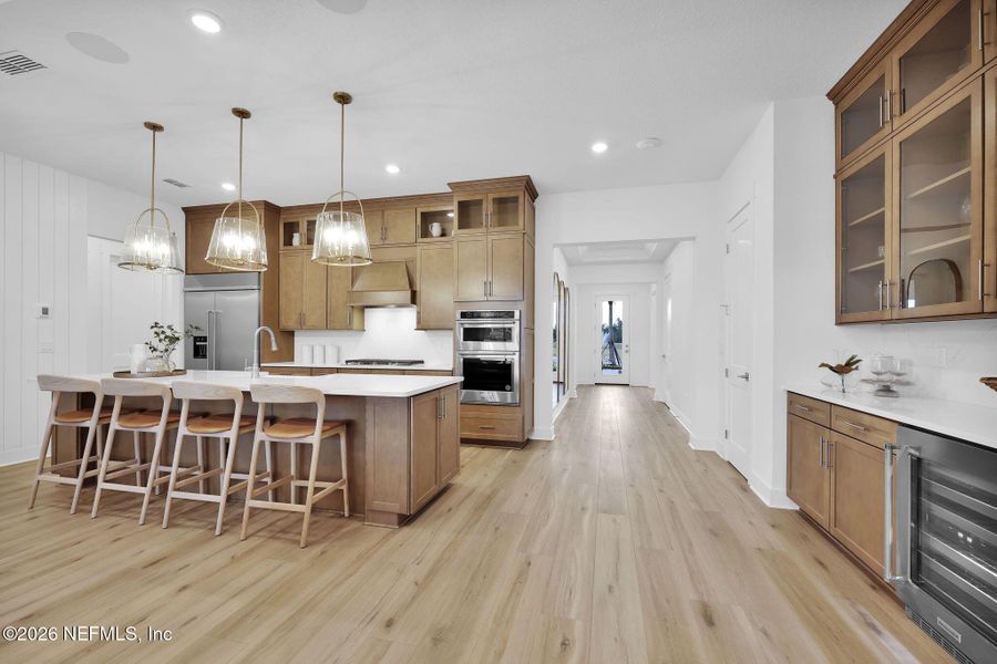 Furnished interior view inside a new home in Westerly Park at Wildlight, Yulee (Image 18).