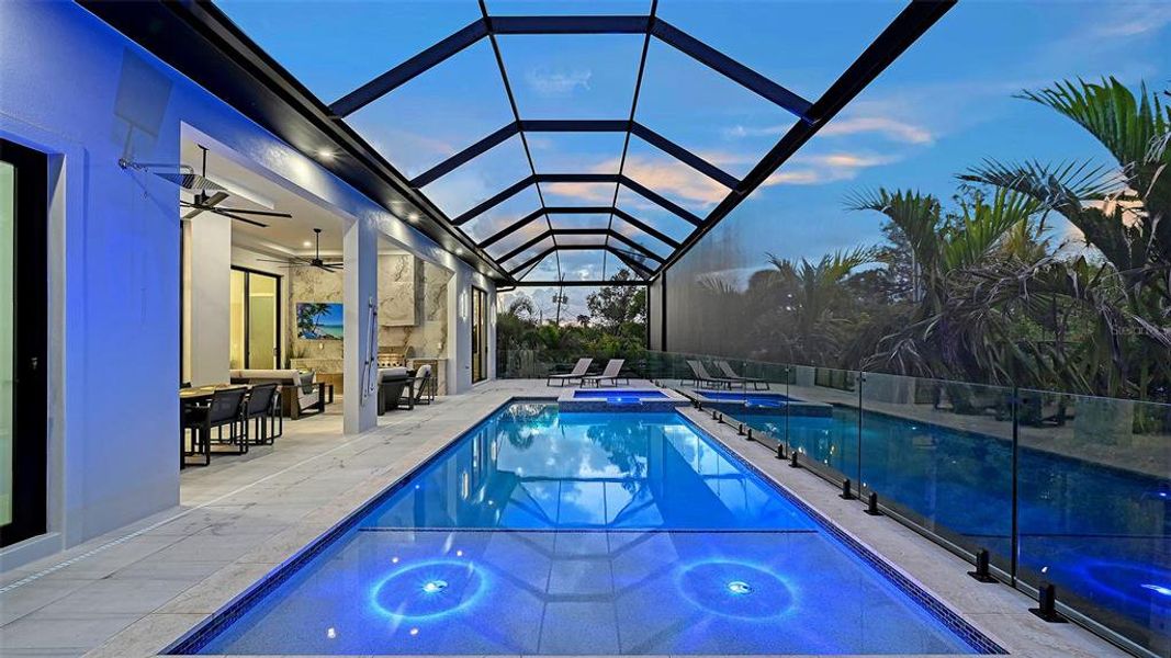 Exterior details and patio area of a home in , Sarasota (Image 25).