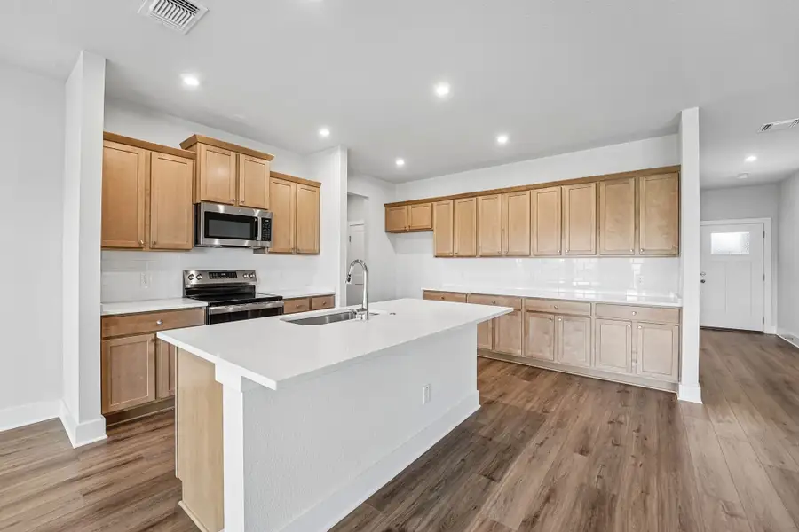 Representative furnished interior of a home built from the Valor by Omega Builders in Wildwood Estates, Nolanville (Image 3).