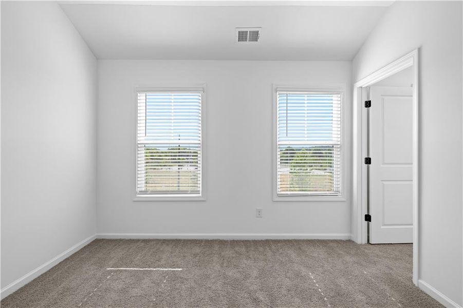 Spacious, unfurnished interior of a new home in Nickel Creek at Newnan Crossing, Newnan (Image 40). Spacious, unfurnished interior of a new home in Nickel Creek at Newnan Crossing, Newnan (Image 40).