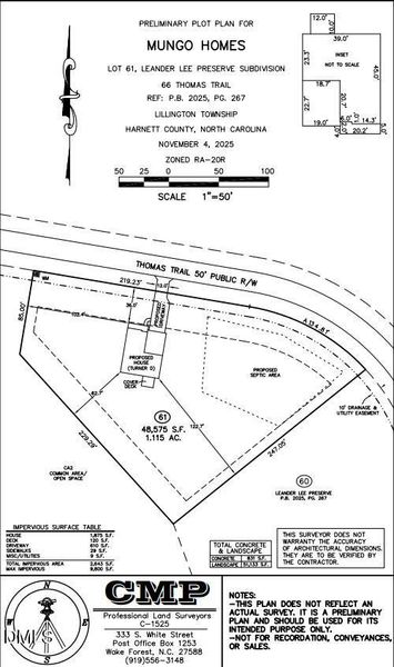 plot plan photo