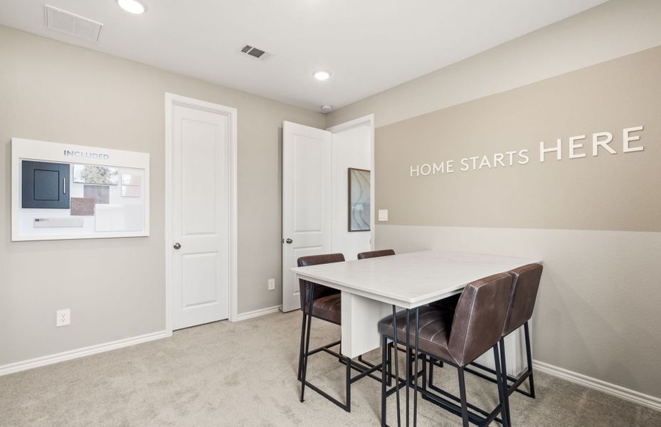 Representative furnished interior of a home built from the Haskell by Pulte Homes in Montgomery Bend, Montgomery (Image 18). Representative furnished interior of a home built from the Haskell by Pulte Homes in Montgomery Bend, Montgomery (Image 18).