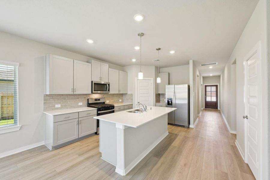 Photo is not of the actual home but is an inspirational photo of builder’s model home and may depict options, furnishings, and/or decorator features that are not included.