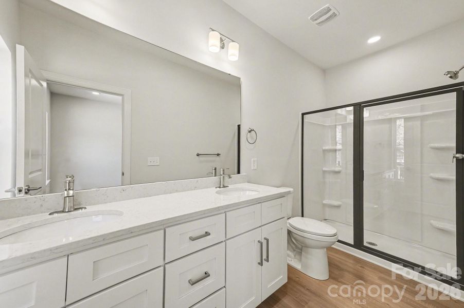 Furnished interior view inside a new home in , Mooresville (Image 10).